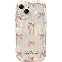 Amazon.co.jp: NICEHOLI iPhone 15 用 ケース ピンクリボン